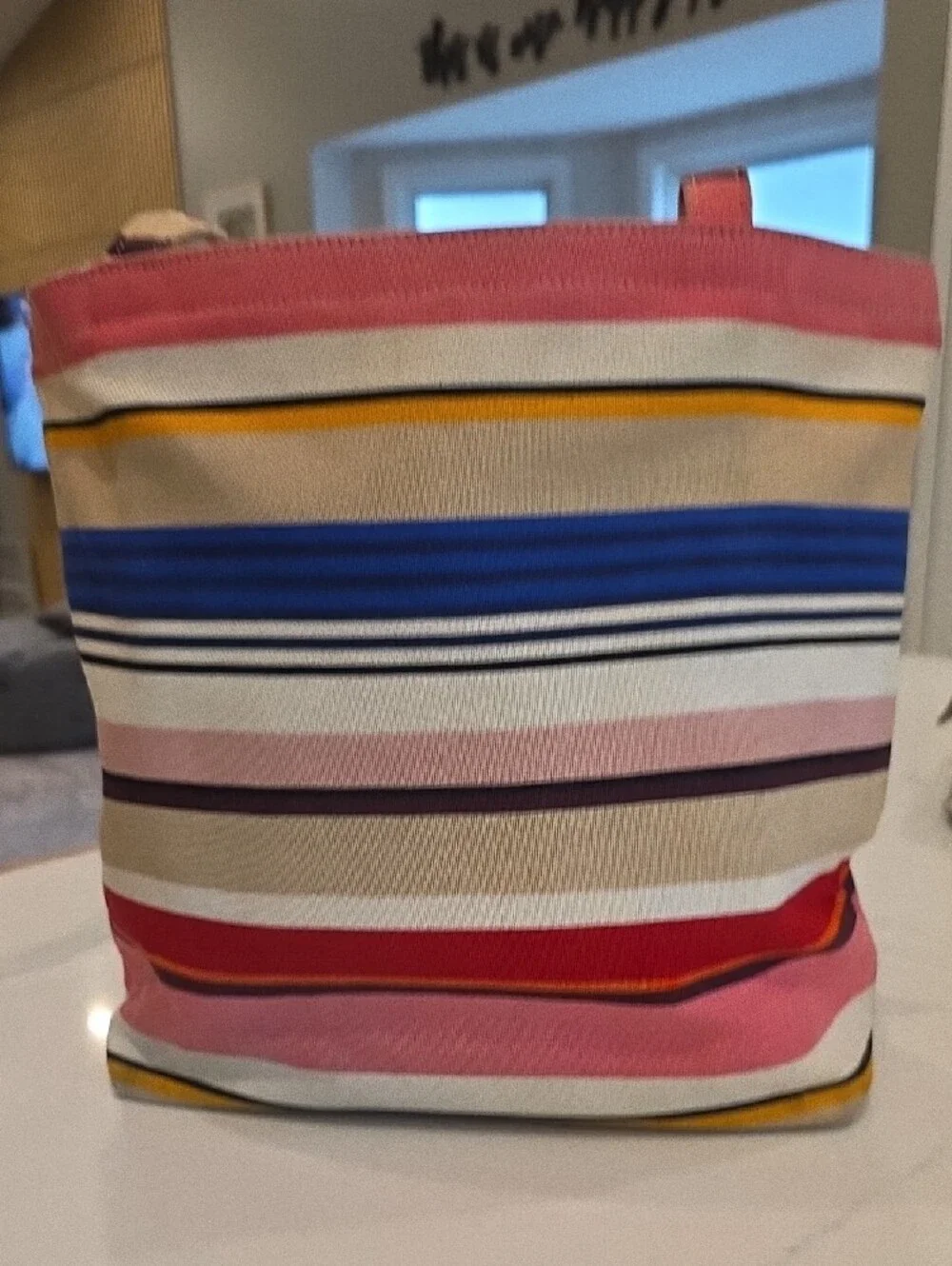 kate spade Colorful Multi-Stripe Bow Tote